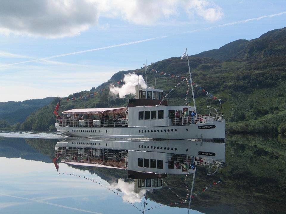 Loch Katrine steamship & steam