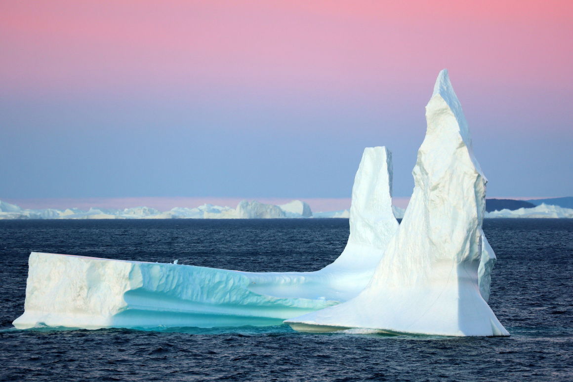 Icebergs near Ilulissat